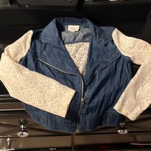 Girls jeans jacket